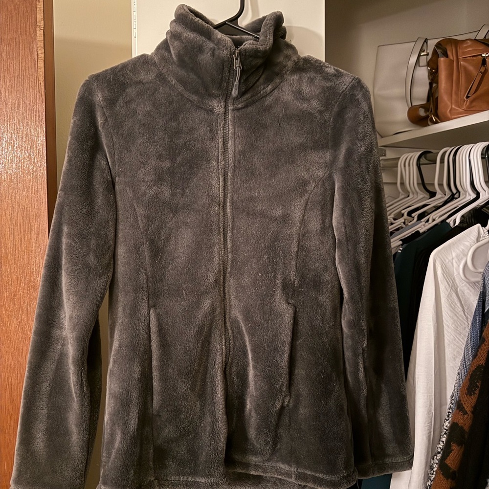 Women's Gray Fleece Jacket